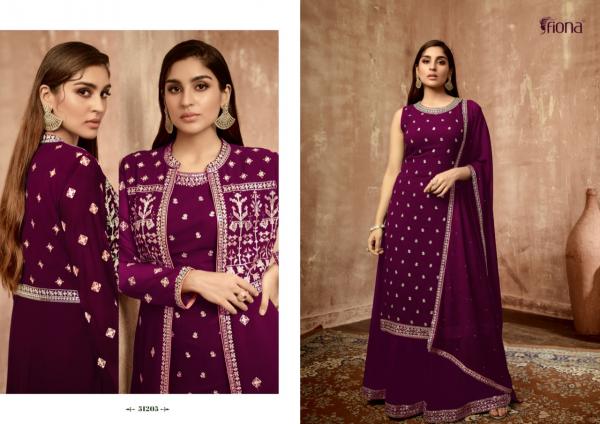 Fiona Zardoshi Wedding Wear Georgette Designer Salwar Suit Collection
